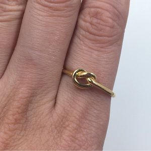 Sterling Knot Ring